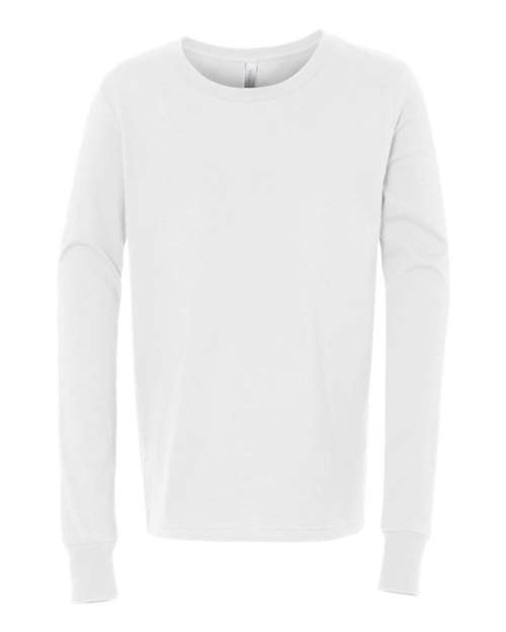 BELLA + CANVAS Youth Long Sleeve Jersey Tee with Premium Airlume Cotton and Sustainable Retail Fit